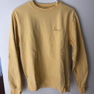 brandy melville/john galt honey sweatshirt
